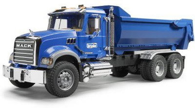 Bruder Mack Granite Halfpipe Dump Truck(Blue)