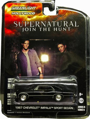 GL Hollywood 1967 Chevrolet Impala Sport Sedan From The Television Show(Black)