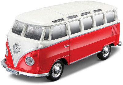 Maisto Maisto Power Kruzerz 4.5 inch Pull Back Action - Volkswagen Van - Samba Diecast Model Car(Red, White)
Maisto Maisto Power Kruzerz 4.5 inch Pull Back Action - Volkswagen Van - Samba Diecast Model Car(Red, White)