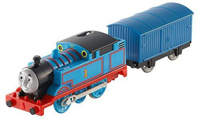 Fisher-Price Thomas The Train - TrackMaster Thomas & cargo car(Blue, Black), Black;blue