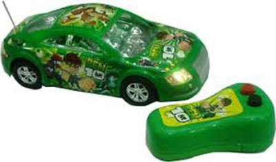 AM Enterprises Ben10 Car with lights(Green)