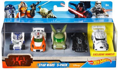 Hot Wheels Hotwheels Star Wars 1:64 5 Pack Cars(Multicolor)