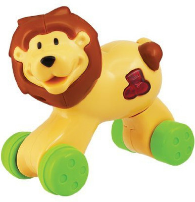Navystar Press N Go Lion Musical Safariyellow/Brown(Multicolor)