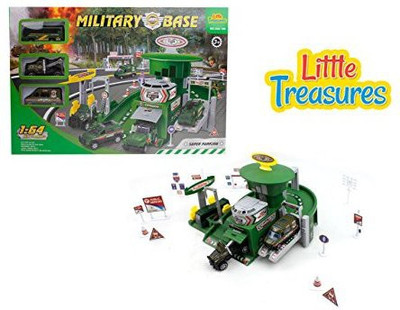 Little Treasures Military Base Toy-Set For Little Military Enthusiasts(Multicolor)
Little Treasures Military Base Toy-Set For Little Military Enthusiasts(Multicolor)