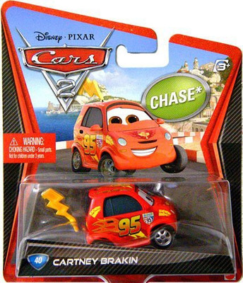 Disney 2012 Pixar Movie Cars 2 40 Cartney Brakin Chase Car(Red)
Disney 2012 Pixar Movie Cars 2 40 Cartney Brakin Chase Car(Red)