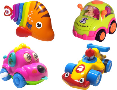 Toys spot Premium Quality 3 in 1 combo ( Fish;cartoon car;Dog car;Race car )(Multicolor)
Toys spot Premium Quality 3 in 1 combo ( Fish;cartoon car;Dog car;Race car )(Multicolor)