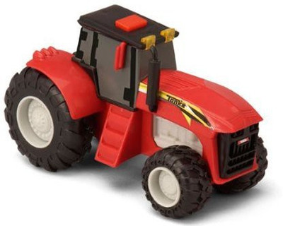 Hasbro Tonka Toughest Minis Light & Sound Farm Tractor(Red)