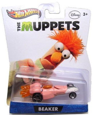 Mattel Hot Wheels Disney The Muppets Beaker(Pink)