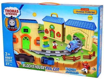 Jaibros Thomas and Friends Light House Train Set of 27 Pcs. with light and Sound(Multicolor)
Jaibros Thomas and Friends Light House Train Set of 27 Pcs. with light and Sound(Multicolor)