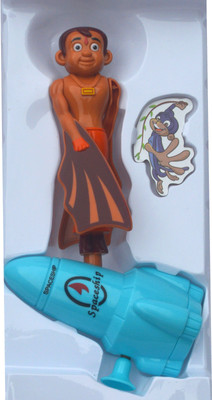 Shop4everything BHEEM PULL LINE FLYING UPTO 10 FEET!(Orange, Brown, Blue), Blue;brown;orange