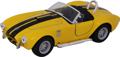 Kinsmart Die-Cast Metal 1965 Shelby Cobra 427 S/C(Yellow)