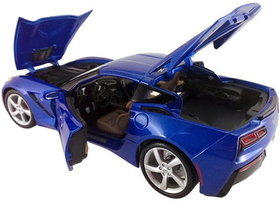 Maisto Corvette Stingray Coupe, Scale 1:24(Blue)