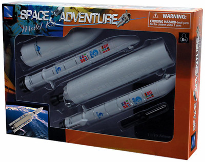 New-Ray Space Adventure Rocket 5 - Model Kit(Multicolor)