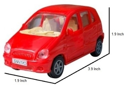 Centy Toys Santro Car(Red)
