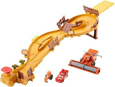 Mattel disney/pixar cars Escape From Frank Track Set(Yellow)