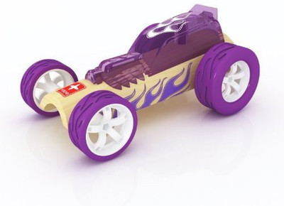 Hape Bamboo Mighty Mini Hot Rod Car(Purple)