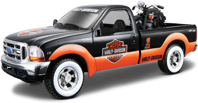 Maisto 1936 El Knucklehead and 1999 Ford F-350 Super Duty Pickup(Black, Orange)
Maisto 1936 El Knucklehead and 1999 Ford F-350 Super Duty Pickup(Black, Orange)