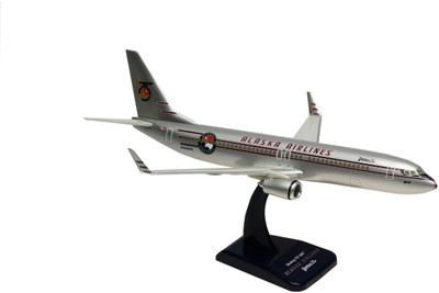Hogan Wings Aircraft scale model, Boeing 737-800 Alaska "75 Anniversary", Scale 1:200 (with Stand & gear)(Multicolor)
Hogan Wings Aircraft scale model, Boeing 737-800 Alaska "75 Anniversary", Scale 1:200 (with Stand & gear)(Multicolor)