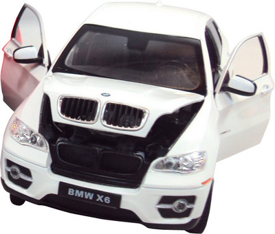 Rastar Die Cast 1:24 Scale Bmw X6(White)