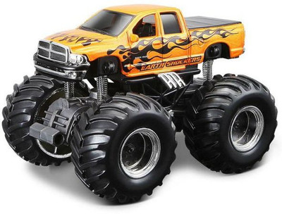 Maisto Earth Shockers RRM 1500 Monster Truck (4.5")(Orange)
