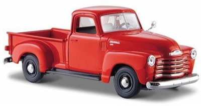 Maisto 125 Scale 1950 Chevrolet 3100 Pickup Diecast Truck(Red)