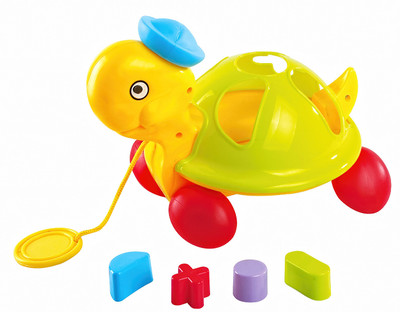 Little Pull Along Shape Sorting Tortoise