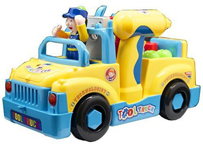 Techege Toys Bump'N'Go Tool Truck For Kids Fun Builder With Lights(Multicolor)
Techege Toys Bump'N'Go Tool Truck For Kids Fun Builder With Lights(Multicolor)