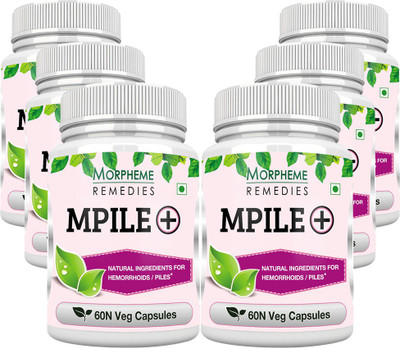 Morpheme Remedies Mpile+ 500mg Extract (Pack of 6)(360 No)
