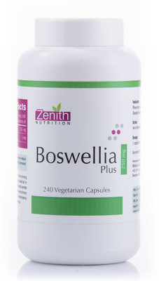 Zenith Nutrition Bosewellia Plus - 250mg 240 Nos(240 No)