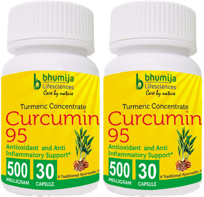 Bhumija Lifesciences Turmeric Curcumin with Piper Nigram (Curcuma Longa) 30's Capsules -(2 No)
Bhumija Lifesciences Turmeric Curcumin with Piper Nigram (Curcuma Longa) 30's Capsules -(2 No)