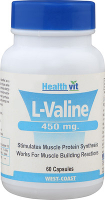 HealthVit L-Valine(450 mg)