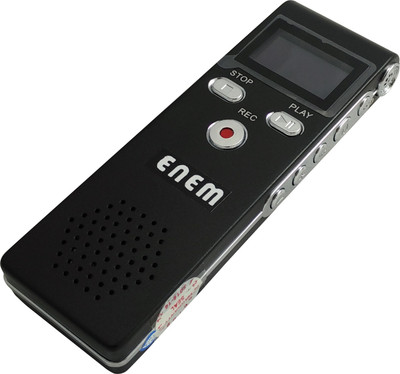 Enem Digital Audio 8 GB - Dictaphone - MP3 Player - Spy with Built-In Speaker, LCD, Ext. & Int. Mic – USB Rechargeable Long Battery 24 Hrs 8 GB Voice Recorder(1 inch Display)
Enem Digital Audio 8 GB - Dictaphone - MP3 Player - Spy with Built-In Speaker, LCD, Ext. & Int. Mic – USB Rechargeable Long Battery 24 Hrs 8 GB Voice Recorder(1 inch Display)