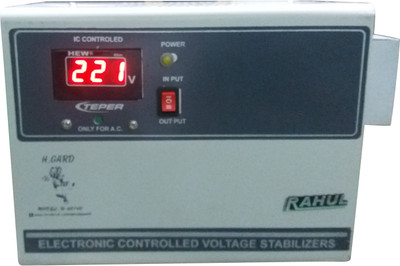 Rahul Digi 2090 a 2 KVA 100-280 Volt Auto Matic Digital Voltage Stabilizer Digital Auto Matic Stabilizer(LG Gray)
Rahul Digi 2090 a 2 KVA 100-280 Volt Auto Matic Digital Voltage Stabilizer Digital Auto Matic Stabilizer(LG Gray)