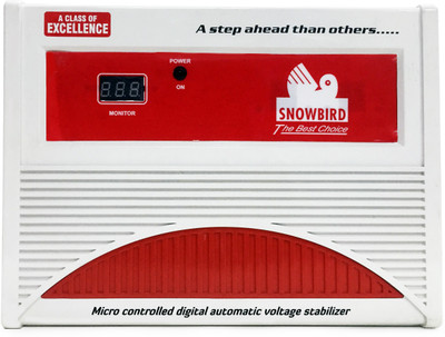 Snowbird Sb - 4kva 100v-280v Specially Designed For 1.5 Ton Air Conditioner Voltage Stabilizer(White, Red)
Snowbird Sb - 4kva 100v-280v Specially Designed For 1.5 Ton Air Conditioner Voltage Stabilizer(White, Red)