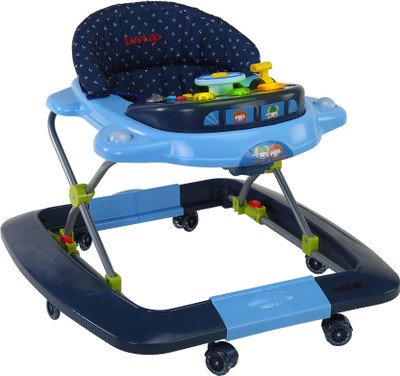 LuvLap Musical 2-in-1 Walker(Blue)