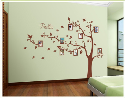 Oren Empower 2pc/set (Double Sheet) Extra Large Tree wall sticker with photo frames(160 cm X cm 216, Brown)
Oren Empower 2pc/set (Double Sheet) Extra Large Tree wall sticker with photo frames(160 cm X cm 216, Brown)