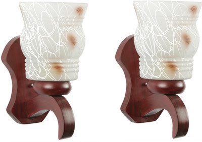 AGRIM Uplight Wall Lamp(Pack of 2)