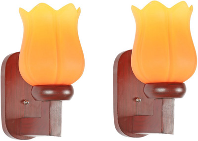 AGRIM Uplight Wall Lamp(Pack of 2)