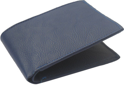 MODISH Men Blue Artificial Leather Wallet(6 Card Slots), Blue-90