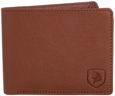 LANDER Men Tan Genuine Leather Wallet(9 Card Slots), Tan01