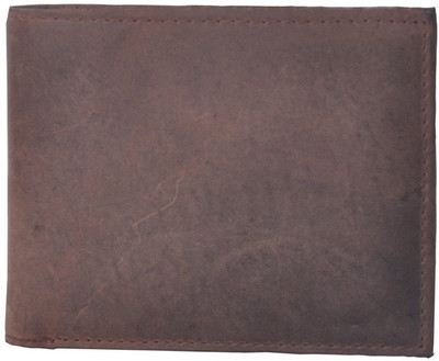 Printz Men Tan Genuine Leather Wallet(7 Card Slots)