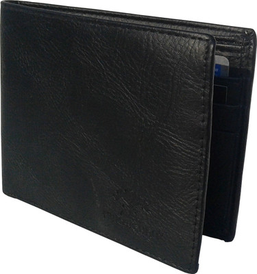 NUKAICHAU Boys Black Artificial Leather Wallet(6 Card Slots), Blk 6