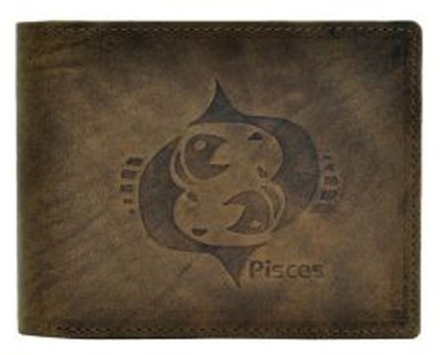 Printz Men Tan Genuine Leather Wallet(10 Card Slots), Tan-08