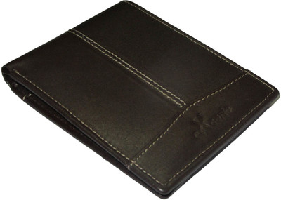 eXcorio Men Brown Genuine Leather Wallet(8 Card Slots)