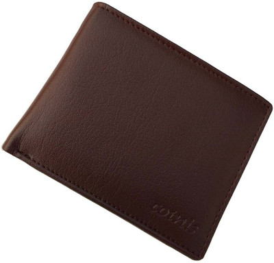 Cotnis Men Brown Artificial Leather Wallet(6 Card Slots)