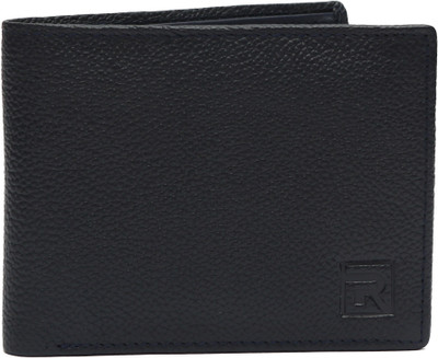 Regnum Men Blue Genuine Leather Wallet(4 Card Slots)