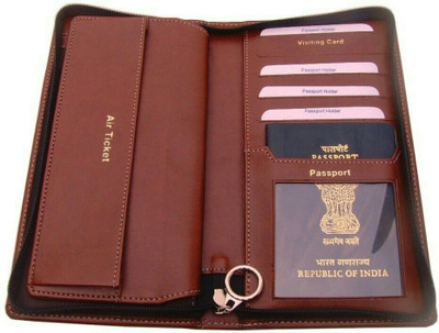 Bizarre Kraftz Men Brown Artificial Leather Wallet(10 Card Slots)
