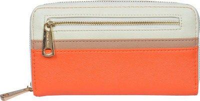 Diana Korr Casual Orange Clutch