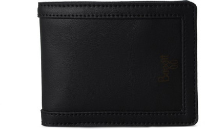Baggit Men Black Artificial Leather Wallet(6 Card Slots)