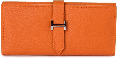 Kleio Casual Orange Clutch